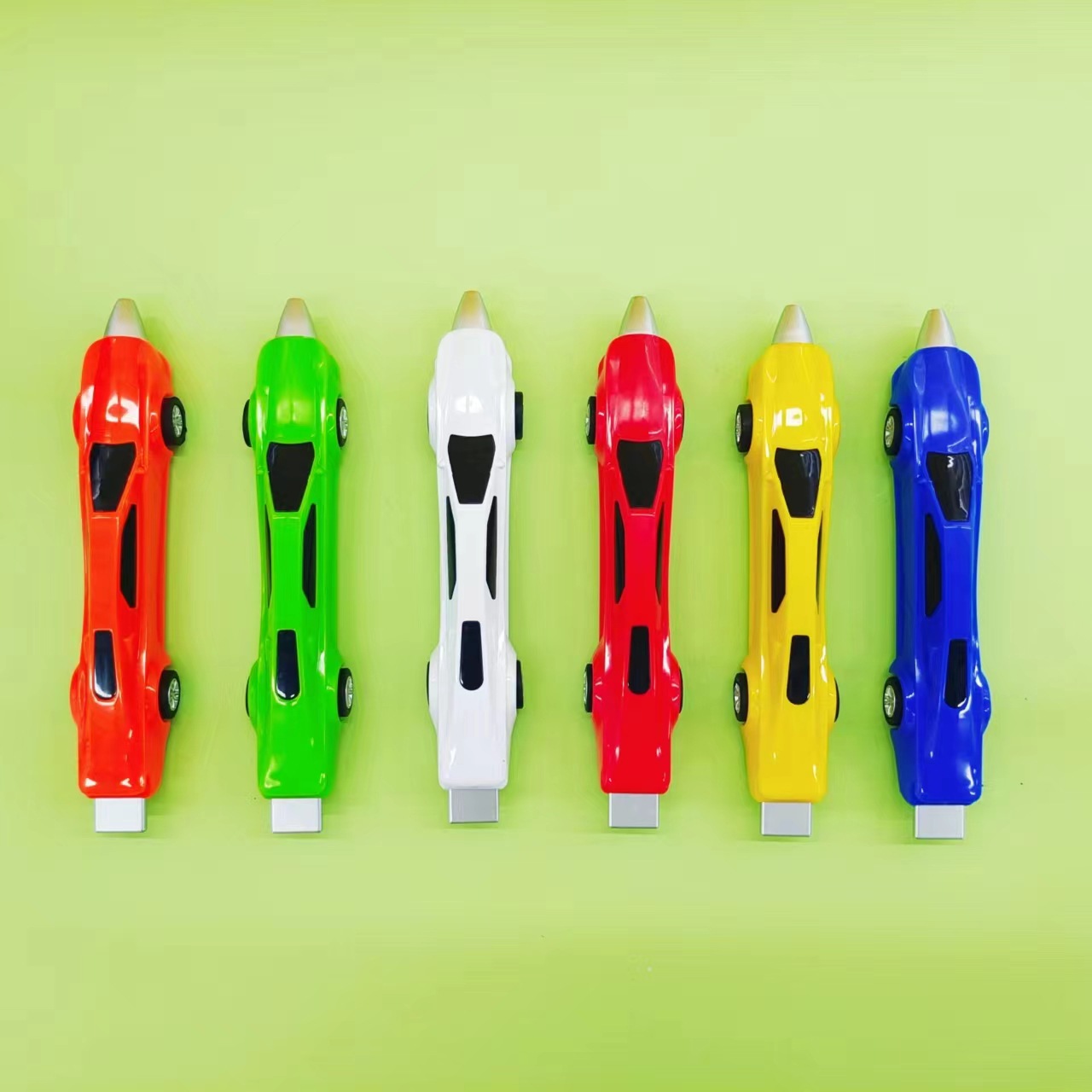 圆珠笔/蓝果手帐笔/可爱按动笔批发/圣诞/文具产品图