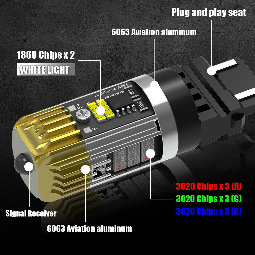 3157刹车灯/转向灯/RGB刹车灯                                          产品图