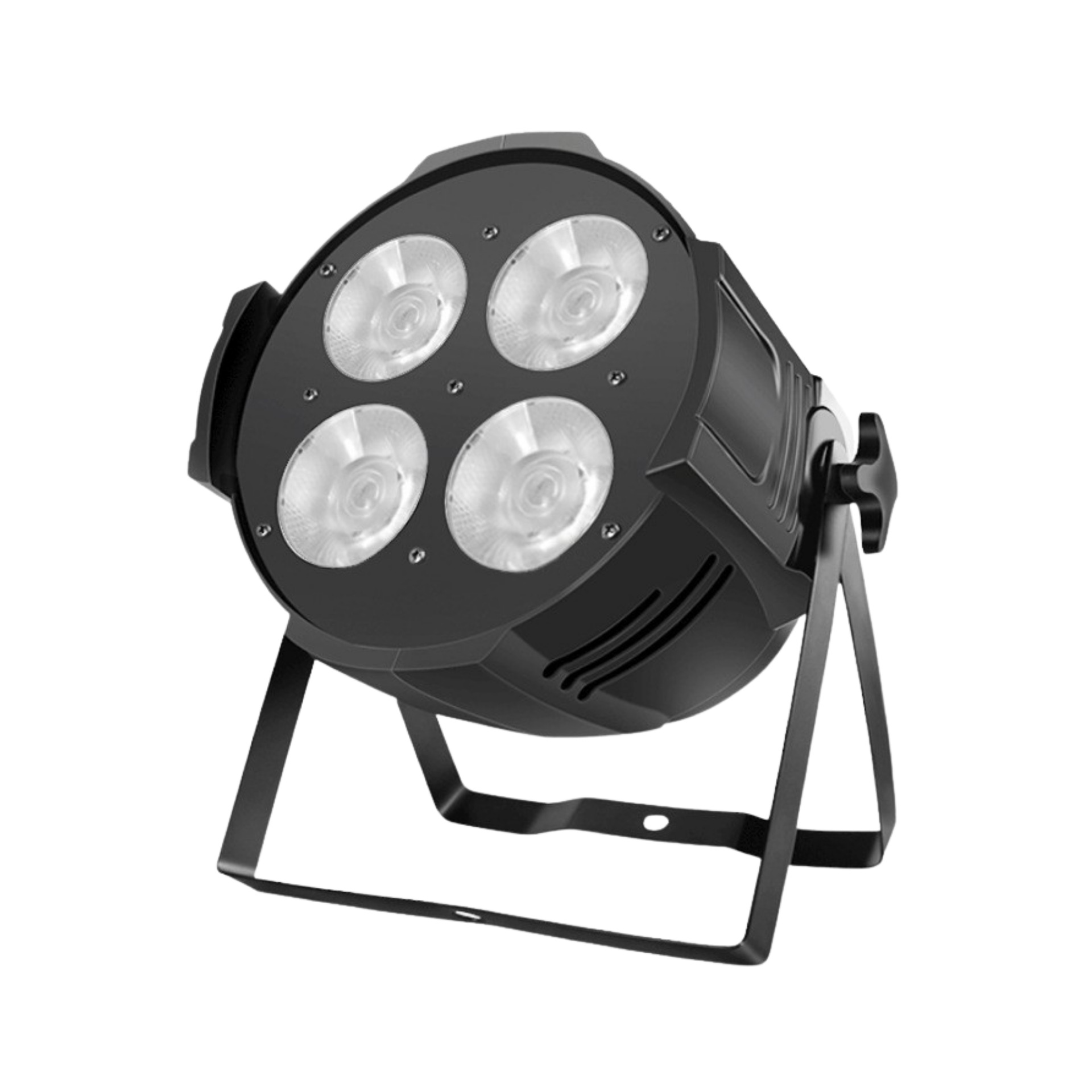 The factory's best-selling 200W four-eye COB face light dance table lamp, large-scale wedding event atmosphere rendering, bar and nightclub parquet lighting, spotlights, led live streaming fill lights Item Picture