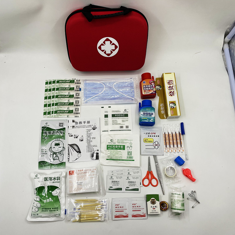 EVA大号家庭急救包健康包家用车载应急小药包防疫用品收纳包现货产品图