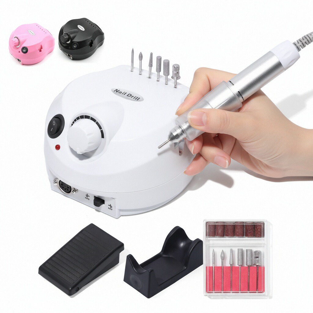 202 Nail Polish, nail grinding machine, nail polishing and nail removal machine, high-speed electric nail grinding device, nail trimming machine, nail tool details Picture