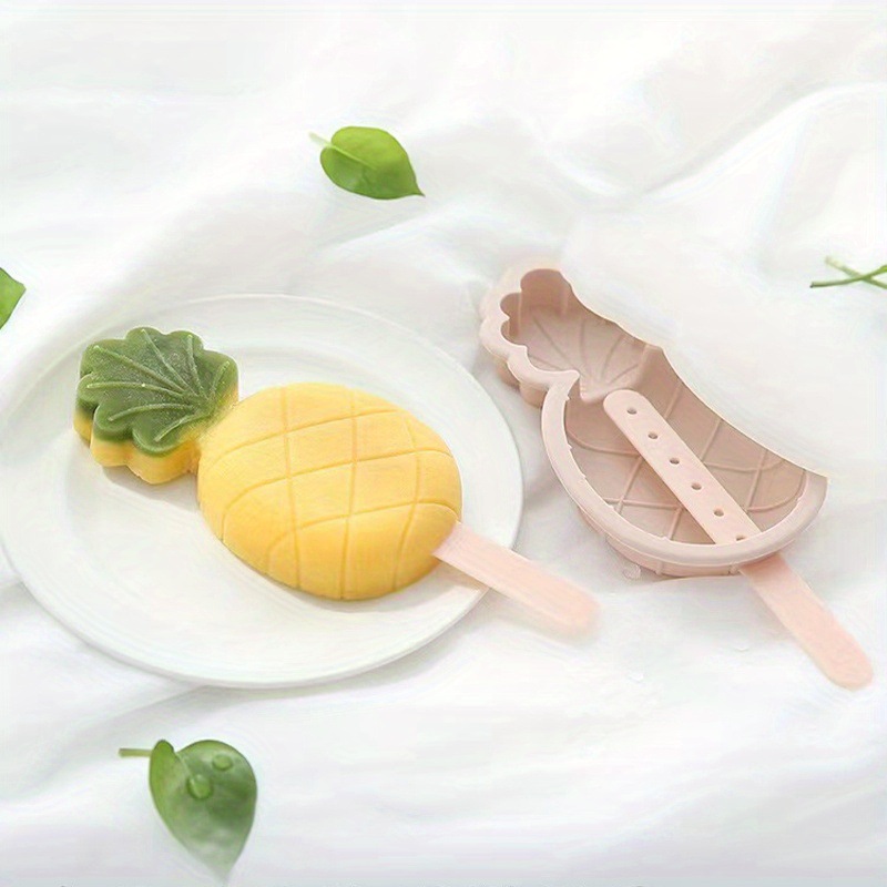 婴幼儿辅食奶酪棒模食品级硅胶冰激凌模具带盖冰糕冰棒雪糕模具