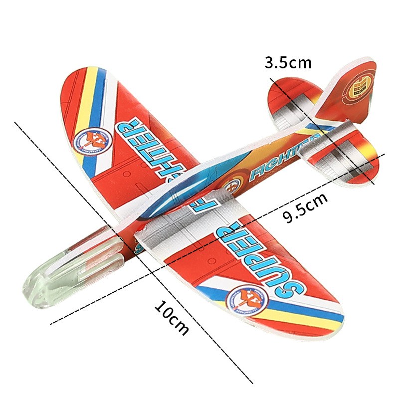 Mini hand-thrown small aircraft foam, colorful children's toy models, street stall gifts, cross-border wholesale for kindergartens details Picture