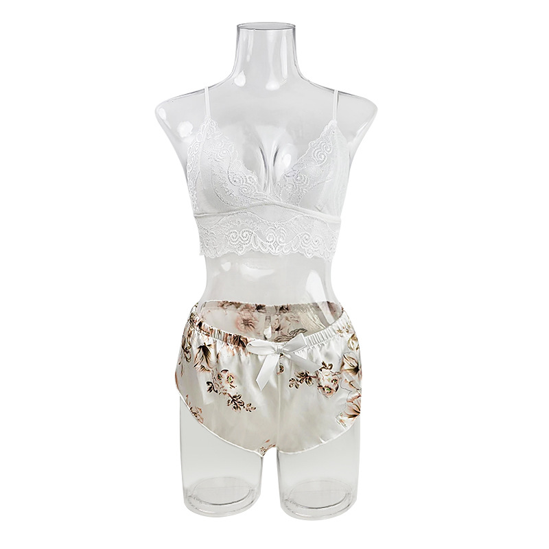 内裤/女士内裤/女生内裤/女内裤/蝶安芬白底实物图