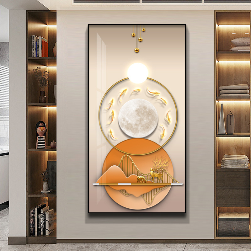 装饰画/装饰画客厅/客厅画欧式/卷轴/装饰画带框产品图