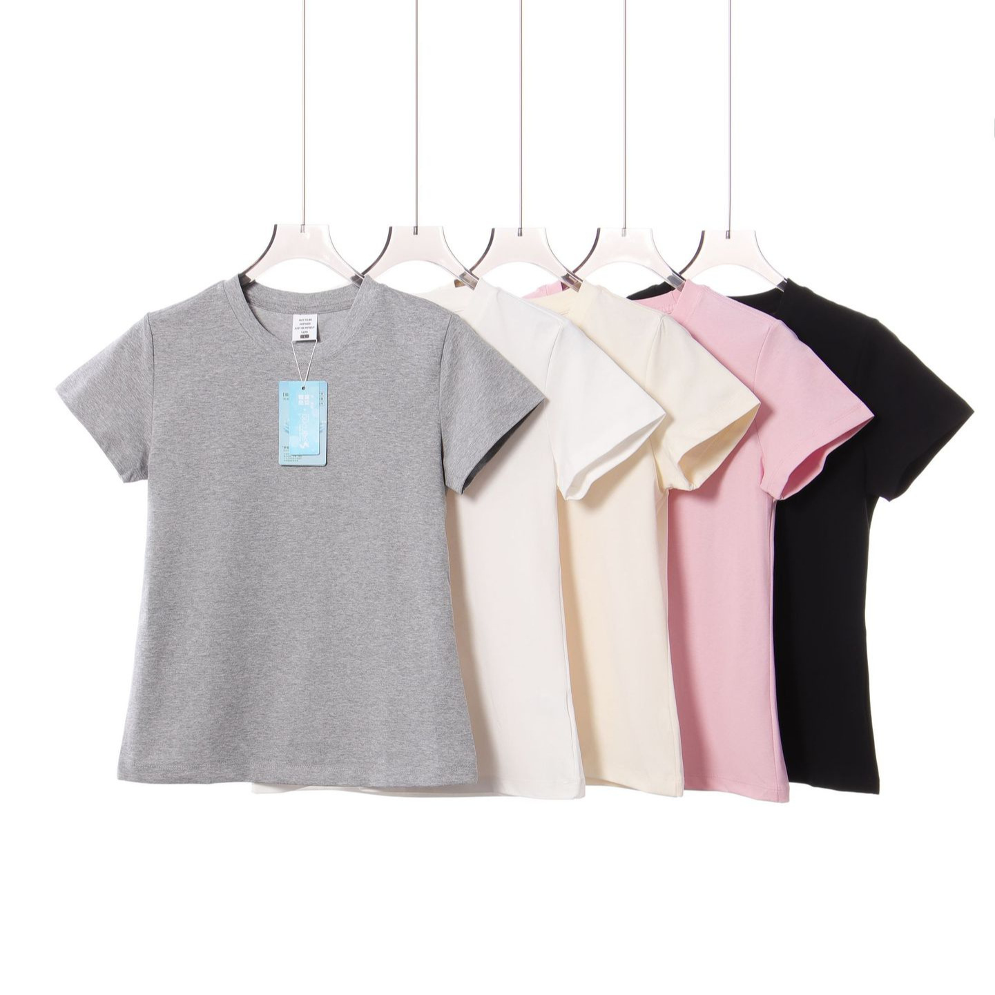 潮流男短袖T恤衫定制T恤100%纯棉透气舒适休闲百搭衣服