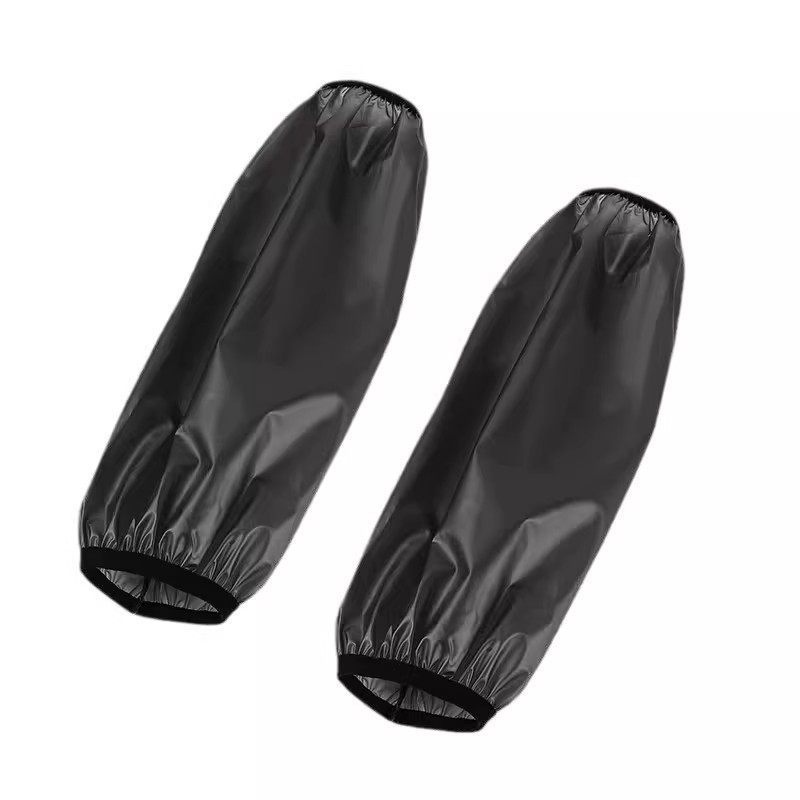 Soft leather sleeve covers are waterproof, oil-proof and dirt-resistant. They are specially designed for the kitchen, work, aquaculture and other tasks. They are wear-resistant and suitable for both men and women Item Picture
