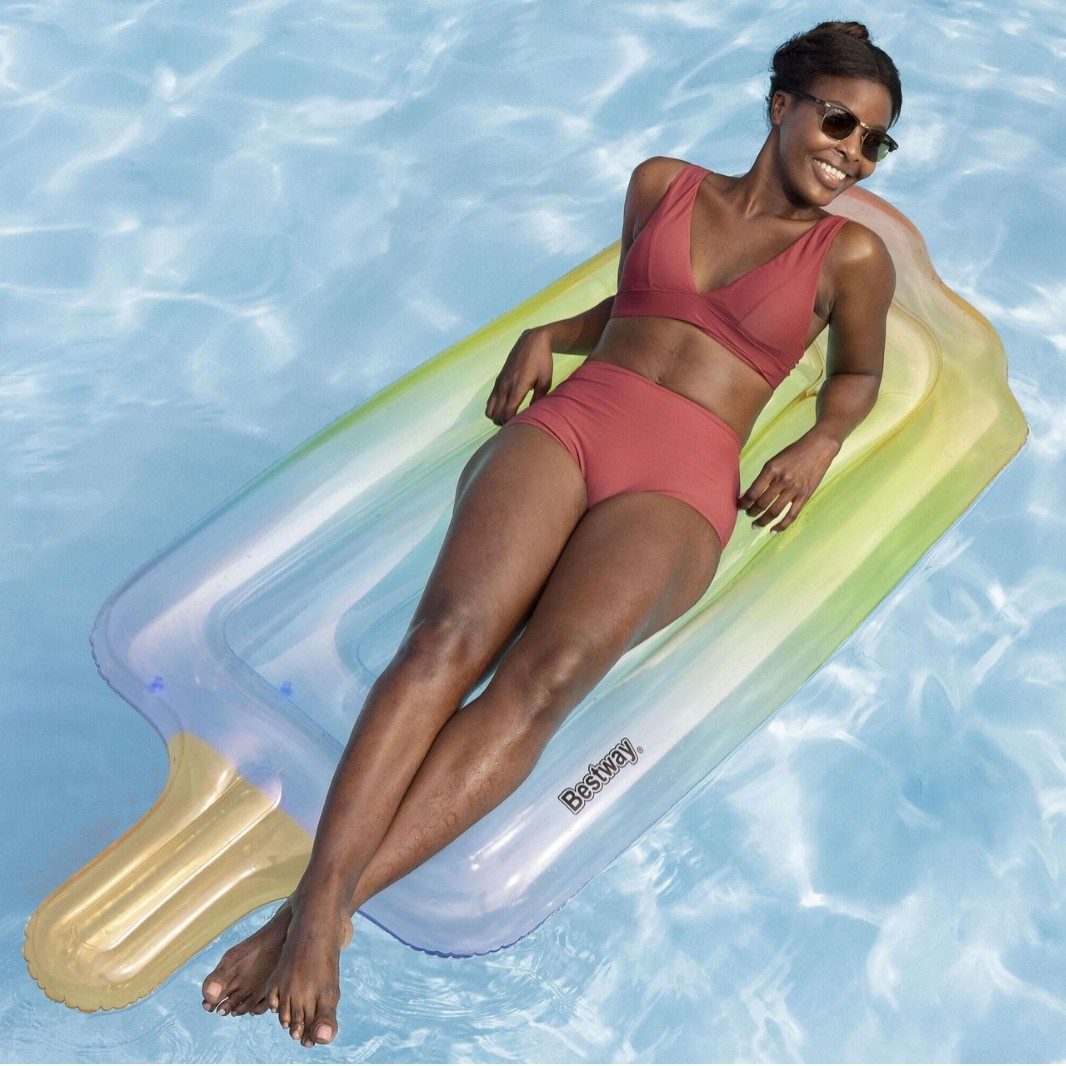 Bestway43161水上充气水床雪糕浮排水上运动成人冰淇淋冲浪板产品图