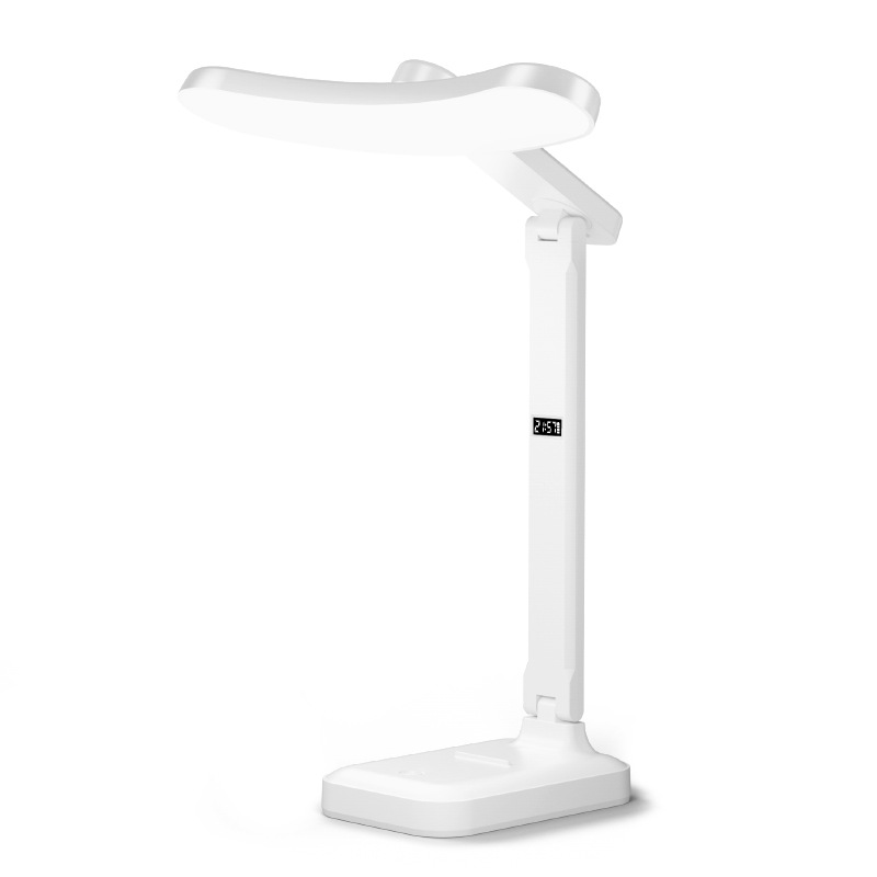 Full-spectrum led pen holder desk lamp, special rechargeable reading bedside lamp for primary school students' eye protection during study, dormitory night light Item Picture