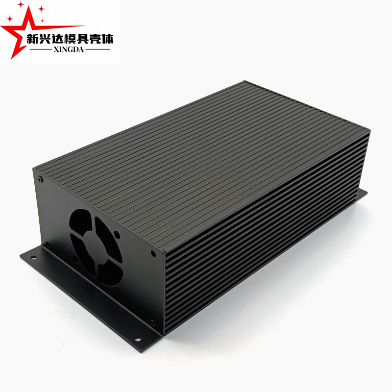 Mingwei adjustable switching power supply aluminum shell LED light controller shell processing electronics Specification drawing