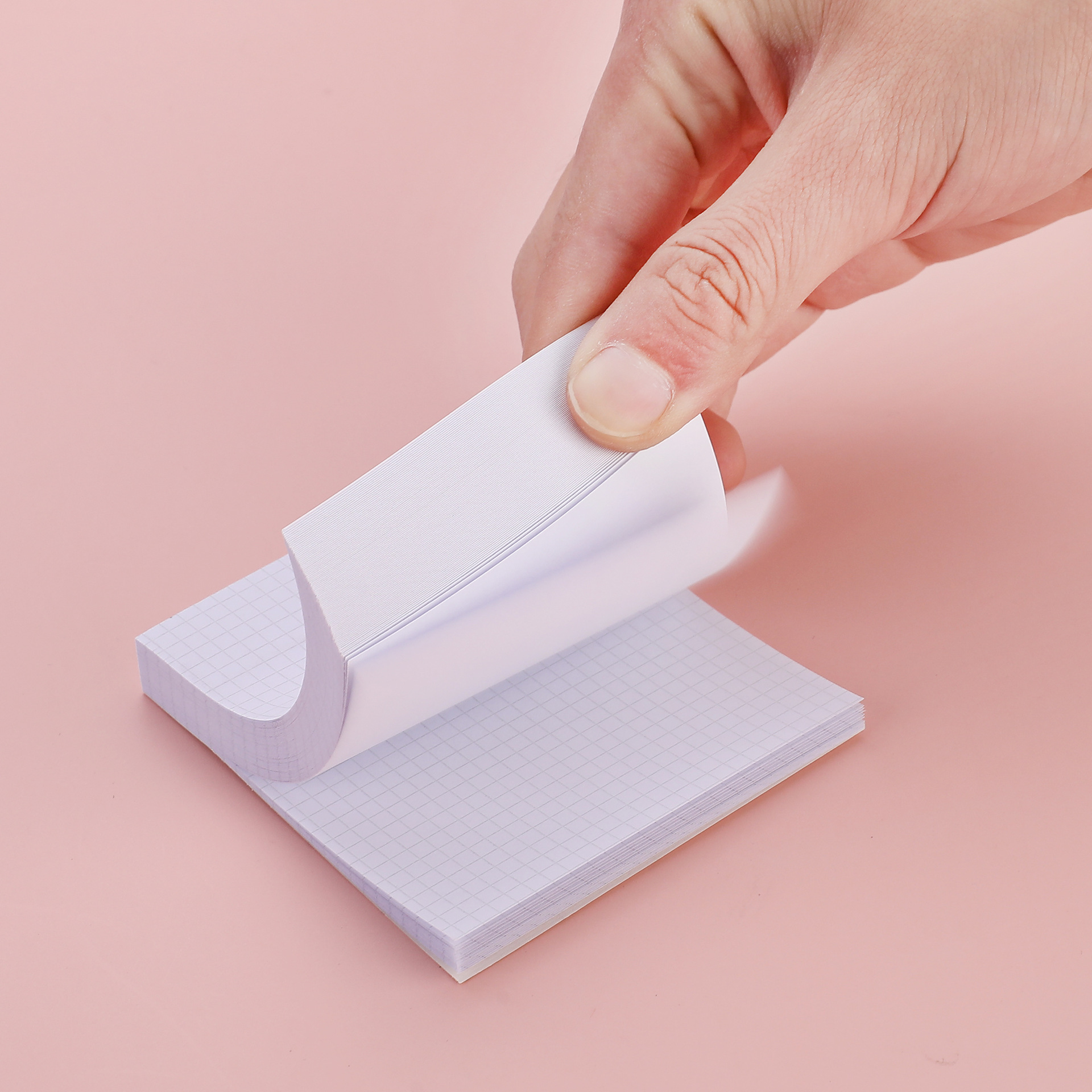 Pioneer 8654 Simple white sticky Notes, 100 pages, can be used to stick hand-torn work, study or office notes N times Specification image