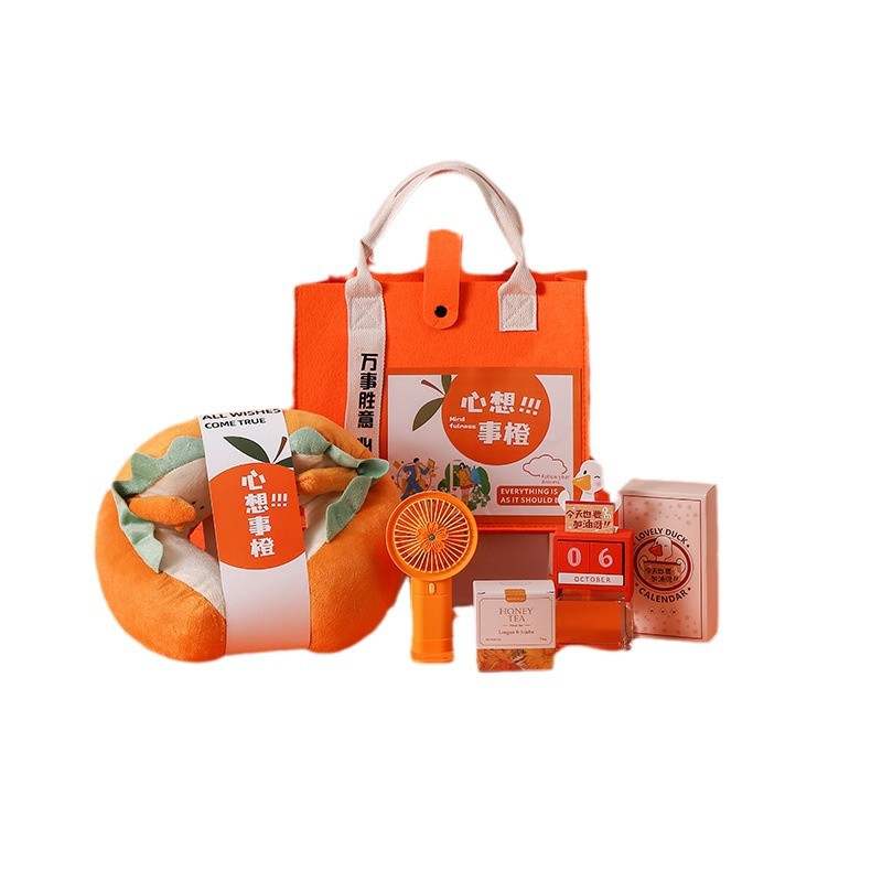 情人节礼物/对联春联/手工钩织/文创礼盒/永生花礼物白底实物图