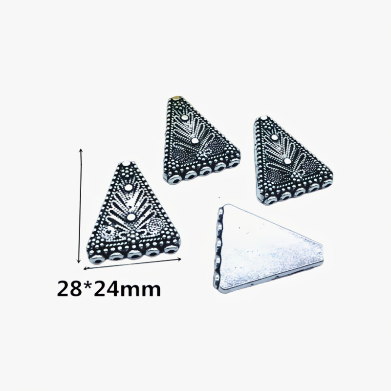 DIY alloy jewelry accessories, bracelet accessories, retro zinc alloy multi-hole bracelet with holes, handcrafted materials Specification image
