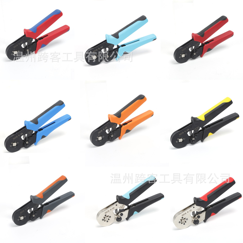 Tool wire crimping pliers and terminal sets, tool wire crimping pliers and terminal combination sets, professional accessories for electrician tools, universal type (Note: According to requirements, the total length of the title is controlled within 60. Application Scenario
