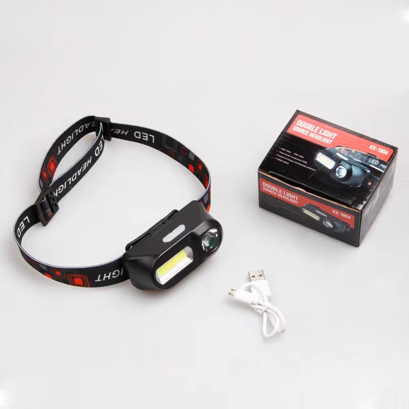 Strong induction headlight, rechargeable, ultra-bright LED, waterproof, ultra-long standby, night fishing miner's lamp, head-mounted flashlight Specification image
