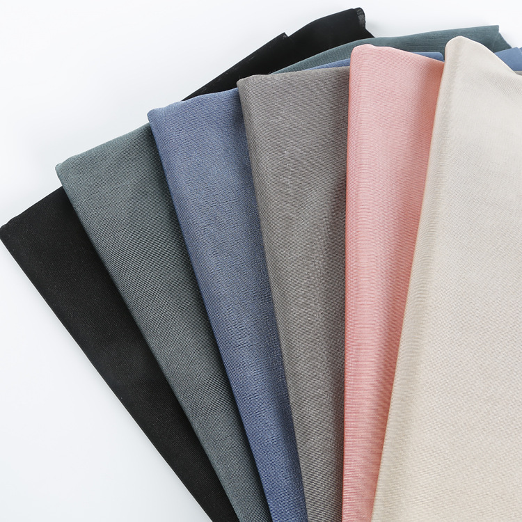 The popular Doudoubu summer drape wide-leg pants T-shirt is made of knitted fabric and has a cool and wavy texture. The fabric is in stock details Picture