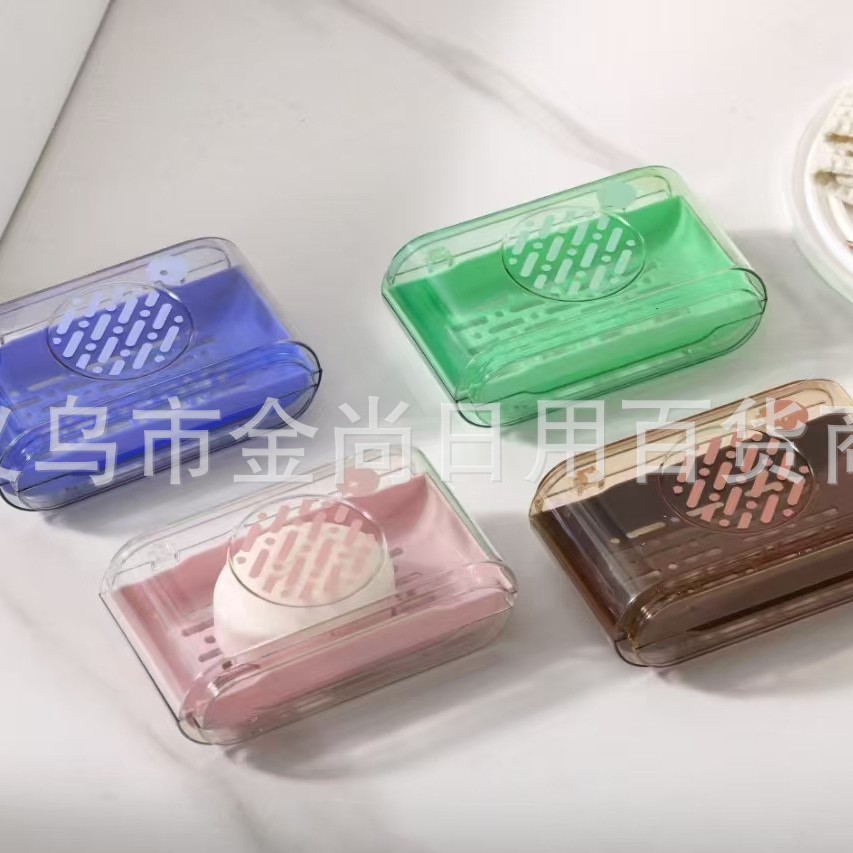 Portable travel soap box, multi-style soap box, plastic bathroom storage box, small soap box, water filter Application Scenario