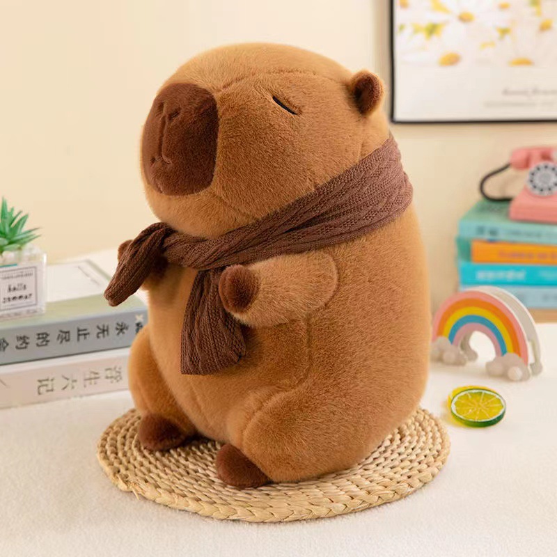Cross-border carrying turtle, Kapi water, guinea pig, plush toy, Barra, ugly and cute doll, pillow, sleeping backpack, girl doll Application Scenario