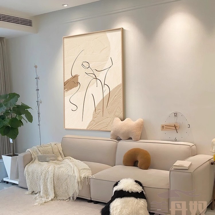 装饰画/挂画/装饰画客厅/客厅画欧式/卷轴细节图