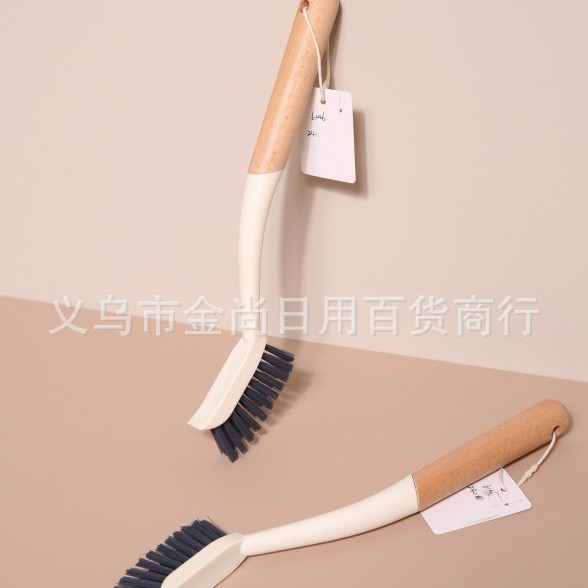 多功能鞋刷木柄家用瓷砖缝隙洗地刷地板刷浴室刷长柄清洁厕所刷