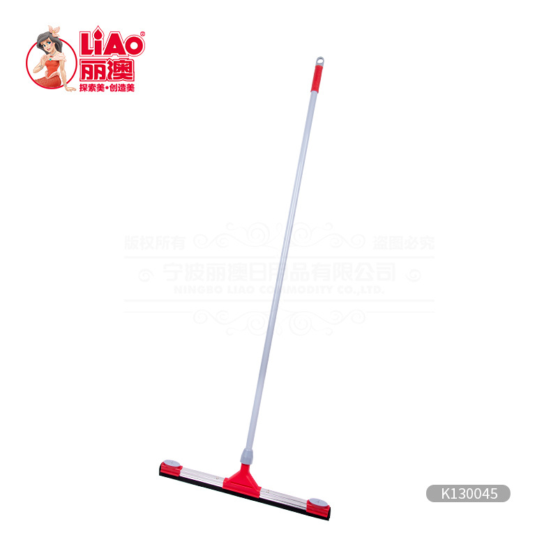 LIAO stainless steel wiper, sponge floor scraper, bathroom floor scraper, glass scraper, water pusher, cross-border window cleaning Specification image