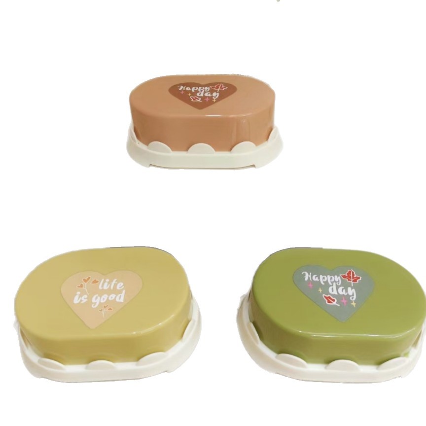 A popular flip-top soap box with a solid color and simple design for draining water. It is a portable soap box for student dormitories and bathrooms Item Picture
