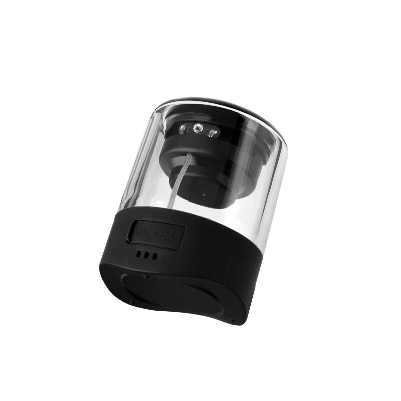 Smart magnetic sound card, desktop Bluetooth speaker, colorful light, subwoofer, high-quality car audio system, portable car Item Picture