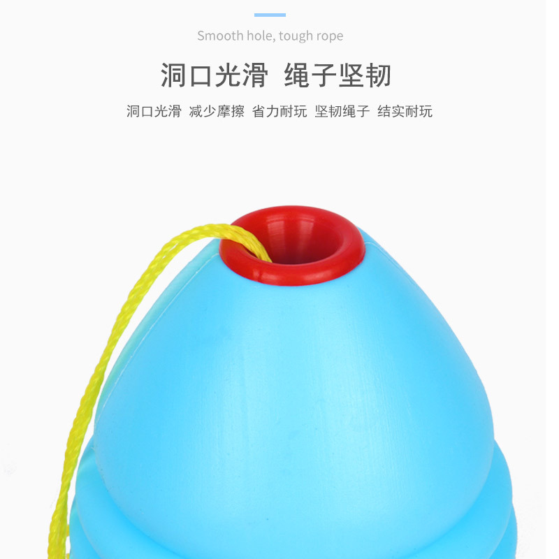Children's pull ball, large size hand pull ball, parent-child interactive shuttle pull ball, kindergarten double combination toy Specification image