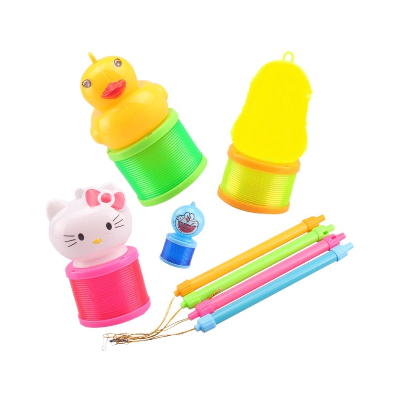 Luminous rainbow circle small lantern toys, new and unique cartoon lantern rainbow circle street stall wholesale supply Item Picture