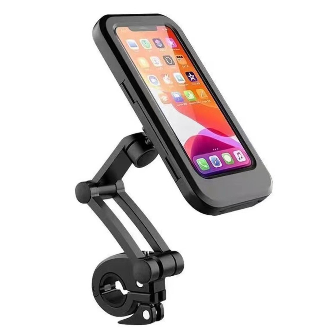 Electric vehicle mobile phone waterproof stand magnetic easily accessible, motorcycle magnetic rainproof mobile phone stand navigation manufacturer wholesale Item Picture