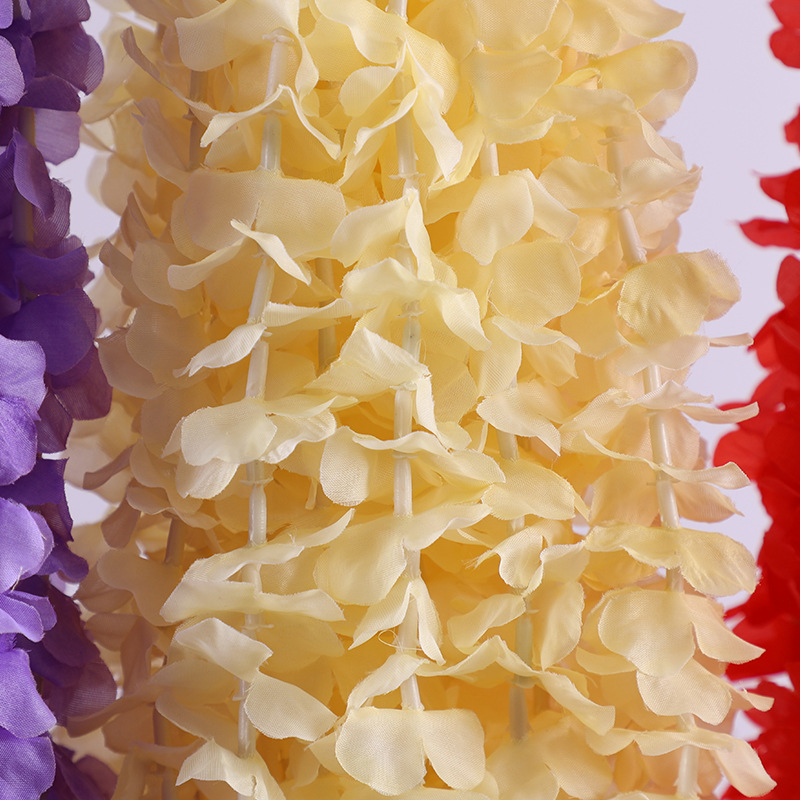 洋兰花串绣球花串绢花创意杨兰花串挂婚礼婚庆花艺道具装饰品详情图3