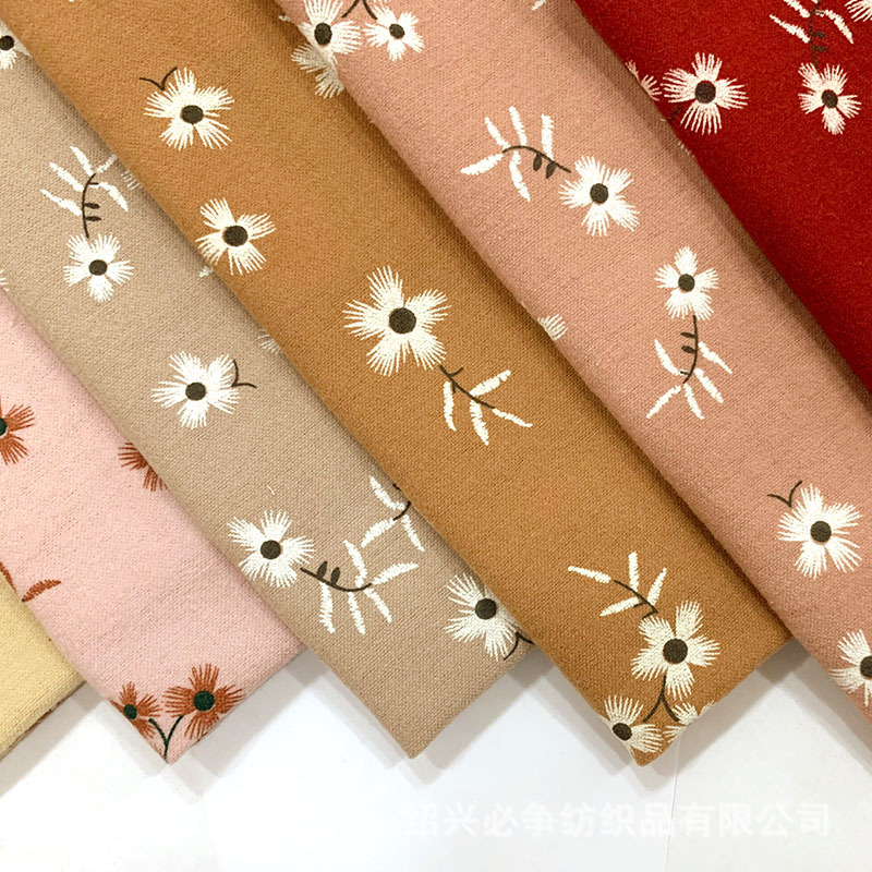 印花、扎染布实物图