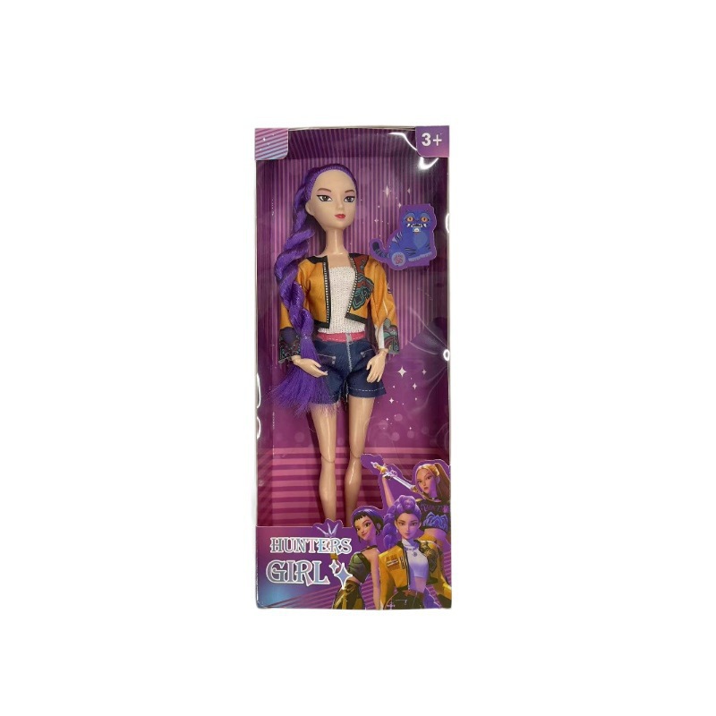 Wholesale of cross-border full set of new K-POP Witch Hunter dolls, including Ruby, Mira and Zoe vinyl figurines details Picture