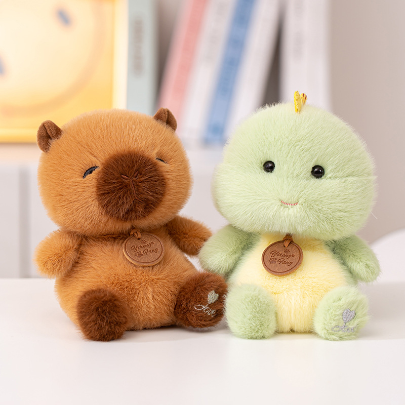 Authentic Cute Pet Zoo series plush toys, adorable little animal dolls, children's birthday gifts Specification image