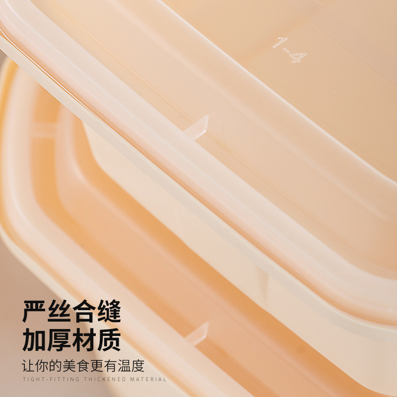 一次性餐具/一次性打包盒饭/打包盒/外卖盒塑料/吸塑盒塑料产品图