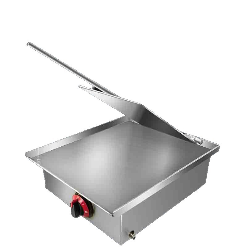 Commercial teppanyaki grill, electric countertop grill, multi-functional snack equipment for setting up squid stalls, hand-grabbed pancakes and skewers Item Picture