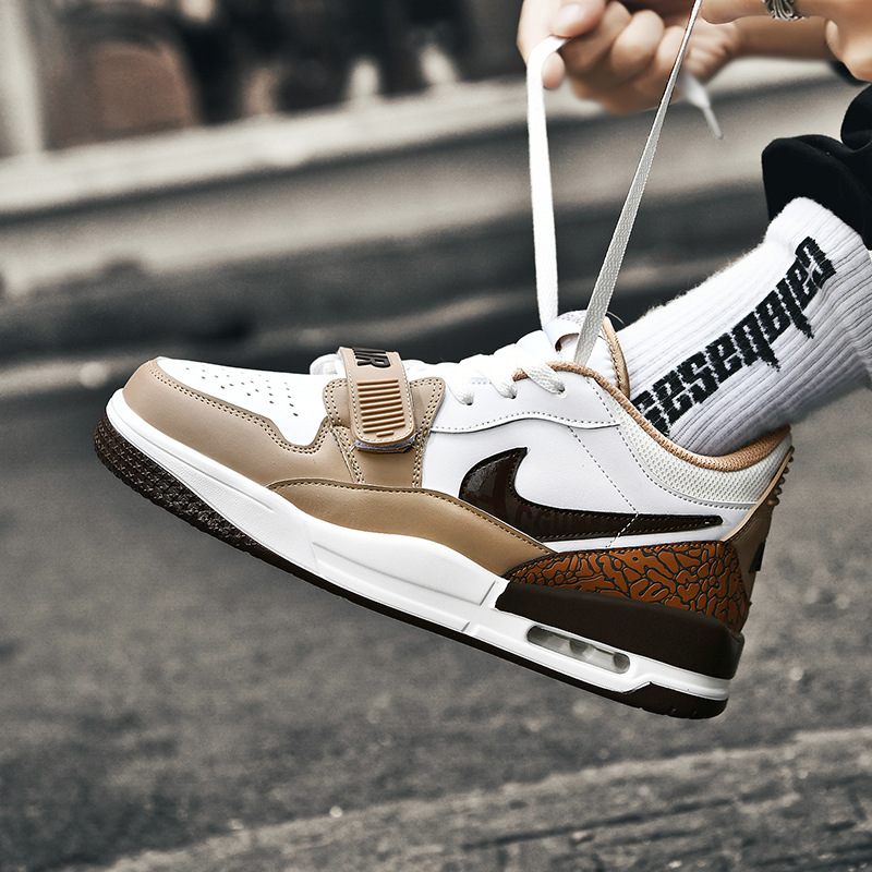 aj312 co-branded men's basketball shoes, low-top sports shoes, genuine couple board shoes, Putian Pure Original practical shoes details Picture