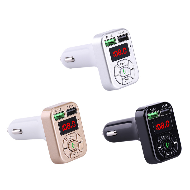 The manufacturer supplies A9 car mp3 player and multi-functional Bluetooth hands-free receiver for automotive products full figure