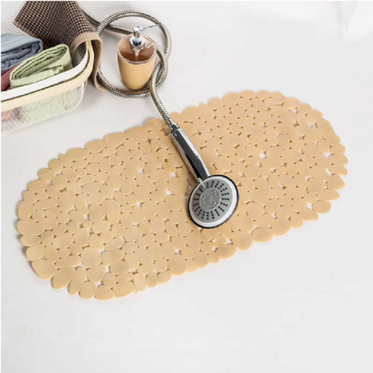 源头厂家定制贝壳石头浴室垫PVC卫生间垫浴缸脚垫细节图