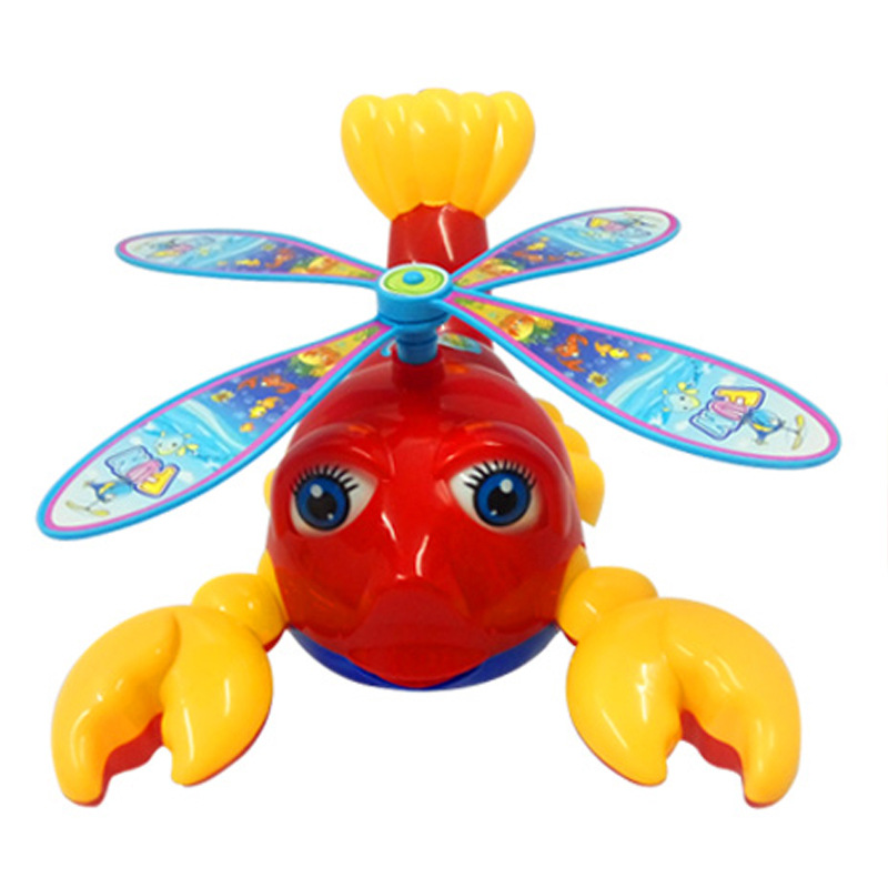 Hand-pushed prawns, large baby walkers, children's educational toys that blink and stick out their tongues, hot sales, wholesale from street stalls Application Scenario