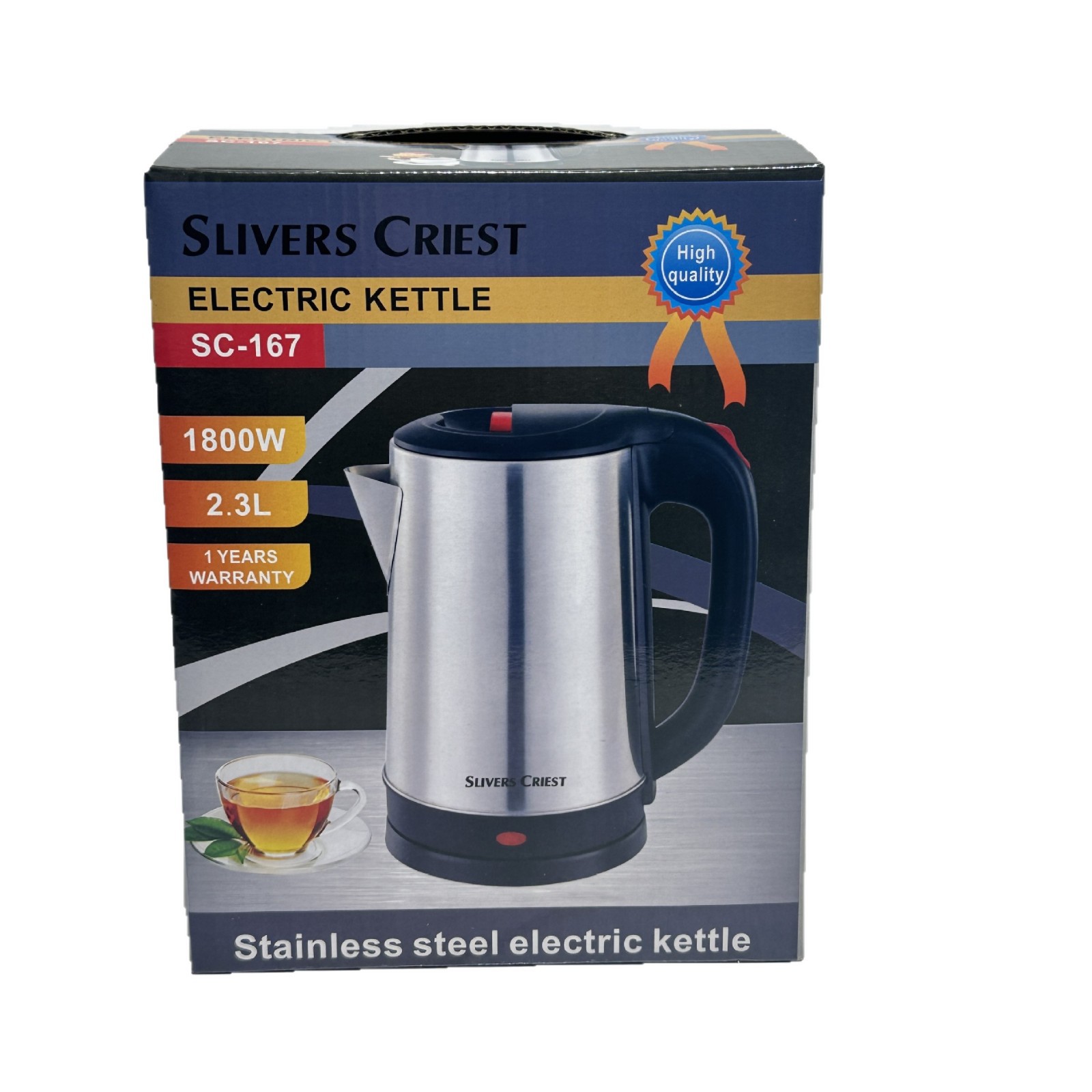 2,3 л. electric kettle нержавеющ стал электрическ чайник домашн чайник о прав внешнеторгов производител из Item Picture