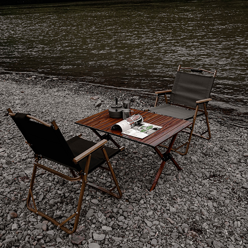 Xanoduji's in-stock camping, barbecue, picnic table, outdoor folding table, portable egg roll table for street stalls details Picture