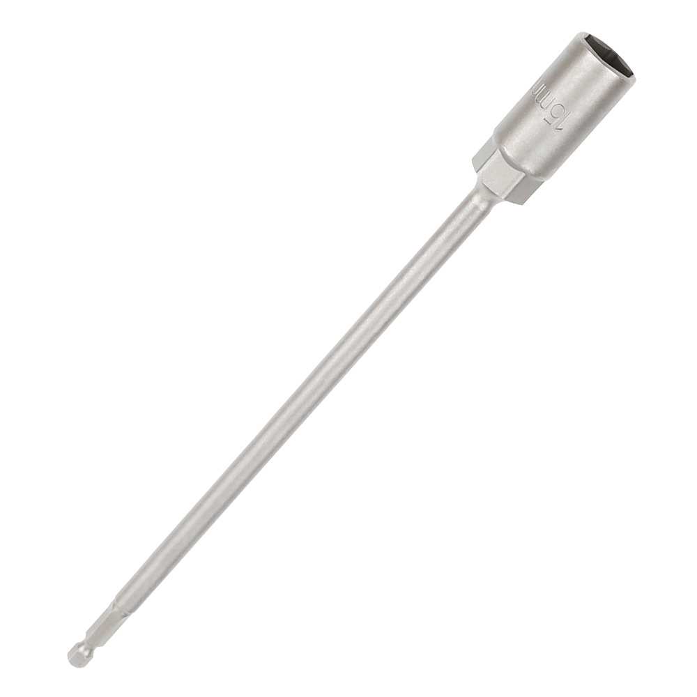 Hexagon socket socket extended integrated deepening wind cannon screwdriver screwdriver deepening socket non-magnetic 250mm deep socket Item Picture