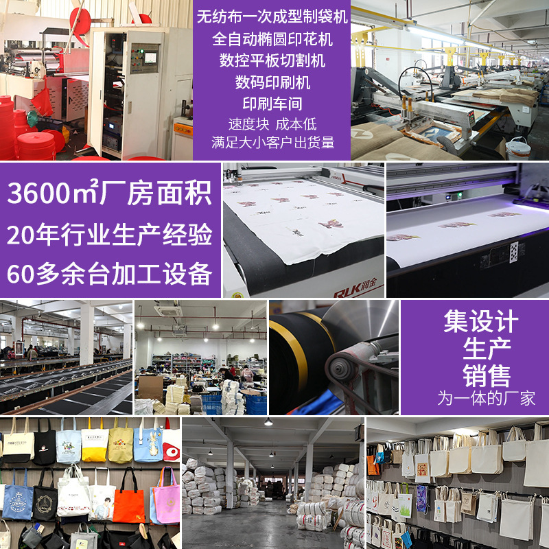 Customized canvas bags, logo cross-border blank advertising handbags, cotton bags, commuting canvas bags, large capacity customization Specification image