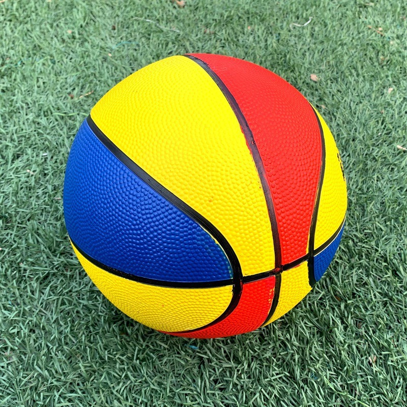 Fabricante al por mayor de goma de PVC de baloncesto para niños de jardín de infancia para estudiantes de primaria especial 3-5-7 juguete de pelota de pelo Specification image