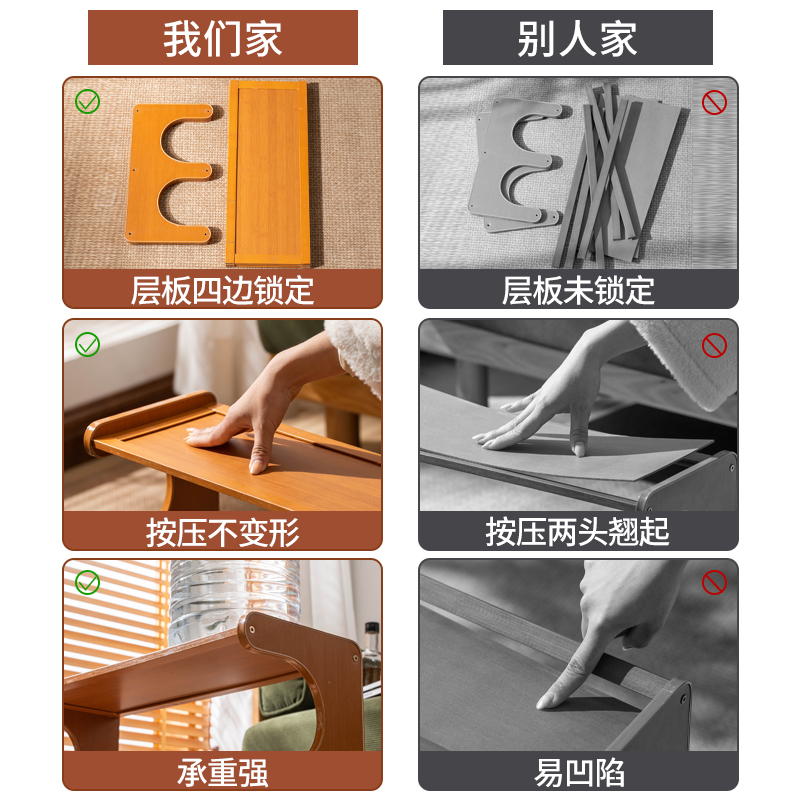 鞋架/简易鞋柜/鞋架收纳架/鞋柜/木头鞋架细节图