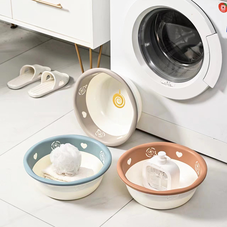 大不锈钢盆/不锈钢盆加厚/不锈钢盆/脸盆/奥氏体型不锈钢多用盆细节图