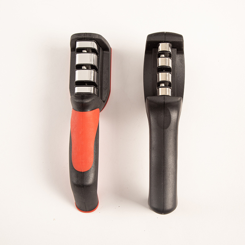 家用5秒快速磨刀神器磨菜刀厨房金刚石多用途手持三段工具磨刀机产品图