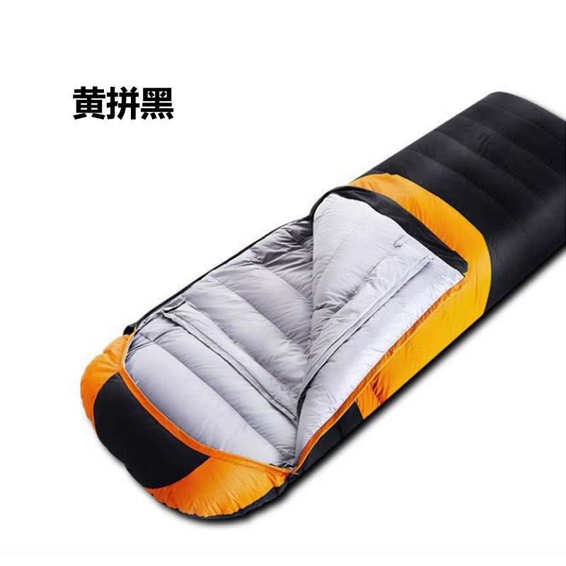 Cross-border in-stock down sleeping bags, outdoor single-person spliced camping ultra-light midday rest warm down sleeping bags wholesale Application Scenario