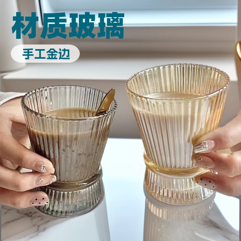 Wholesale water cups from the manufacturer, household high-temperature resistant, modern and simple water cups, and eco-friendly water cups for student dormitories